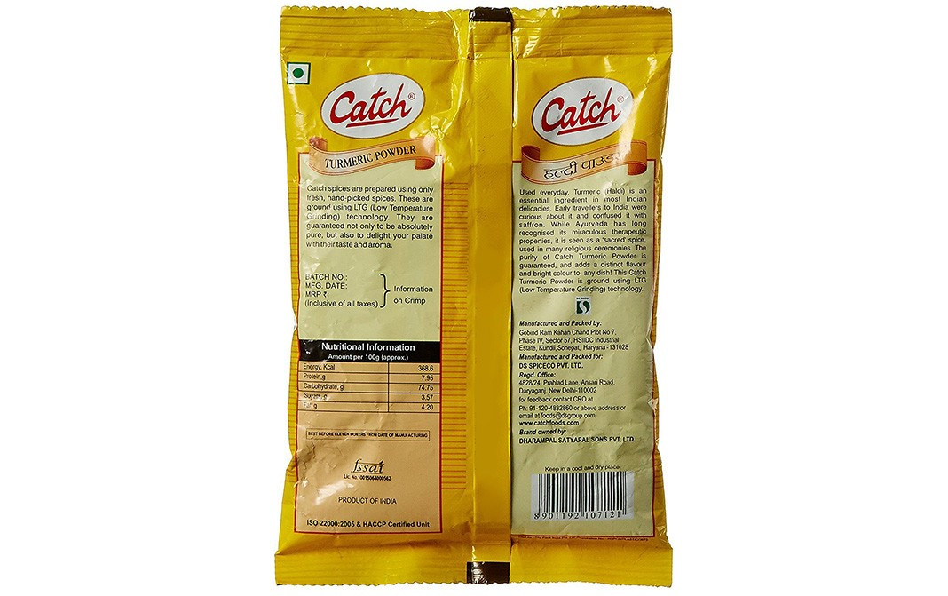 Catch Turmeric Powder    Pack  100 grams